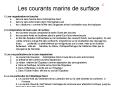 Les courants marins de surface PowerPoint PPT Presentation