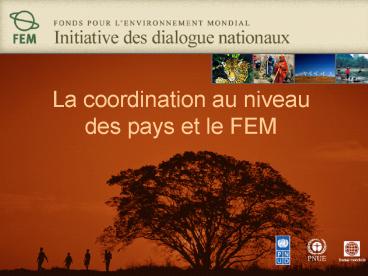 GEF Country Dialogue Workshop Program