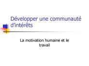 Dvelopper une communaut dintrts