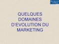 QUELQUES DOMAINES D PowerPoint PPT Presentation