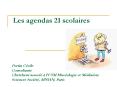 Les agendas 21 scolaires PowerPoint PPT Presentation