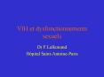 VIH et dysfonctionnements sexuels PowerPoint PPT Presentation