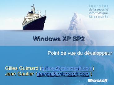Windows XP SP2
