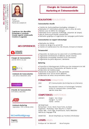 Prsentation PowerPoint