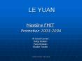 LE YUAN PowerPoint PPT Presentation