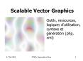 Scalable Vector Graphics PowerPoint PPT Presentation