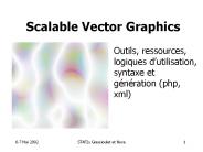 Scalable Vector Graphics