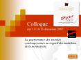 Colloque des 13/14/15 d PowerPoint PPT Presentation