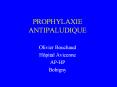 PROPHYLAXIE ANTIPALUDIQUE PowerPoint PPT Presentation