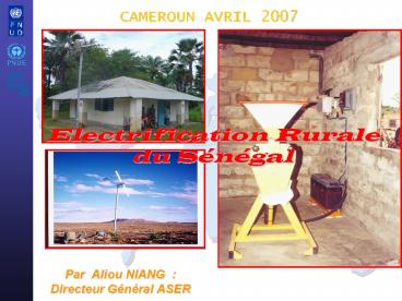 Par Aliou NIANG : Directeur G