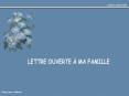 Lettre ouverte ma famille PowerPoint PPT Presentation