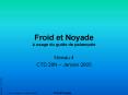 Froid et Noyade usage du guide de palanque PowerPoint PPT Presentation