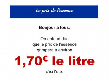 Le%20prix%20de%20l'essence