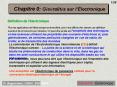 Chapitre 0: Gnralits sur llectronique PowerPoint PPT Presentation