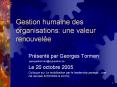 Gestion humaine des organisations: une valeur renouvel PowerPoint PPT Presentation