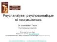 Psychanalyse, psychosomatique et neurosciences PowerPoint PPT Presentation