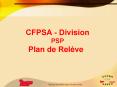 CFPSA Division PSP Plan de Relve PowerPoint PPT Presentation