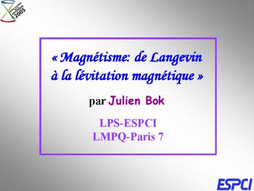 Prsentation PowerPoint