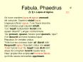 Fabula, Phaedrus PowerPoint PPT Presentation