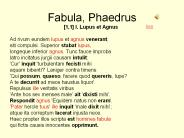 Fabula, Phaedrus