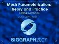 Mesh Parameterization: Theory and Practice Global Methods PowerPoint PPT Presentation