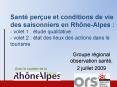 Sant perue et conditions de vie des saisonniers en RhneAlpes : volet 1 : tude qualitative volet 2 : PowerPoint PPT Presentation