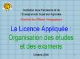 Institution de la Recherche et de lEnseignement Suprieur Agricoles Direction des Affaires Pdagogique PowerPoint PPT Presentation