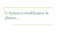 LSystem et modlisation de plantes