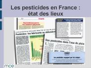 Les pesticides en France : 