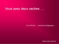 Cliquer pour avancer PowerPoint PPT Presentation