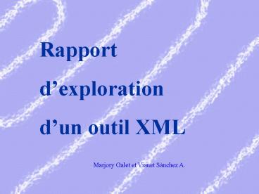 Prsentation PowerPoint