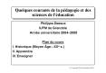 Quelques courants de la pdagogie et des sciences de l'ducation PowerPoint PPT Presentation