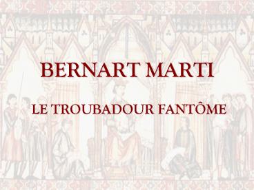 BERNART MARTI