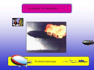 Les ballons le dirigeable