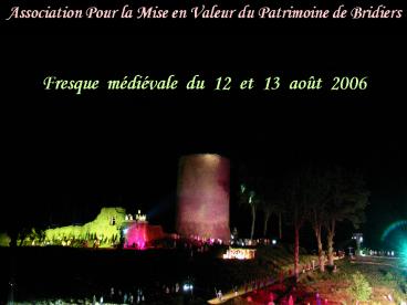 Association Pour la Mise en Valeur du Patrimoine de Bridiers