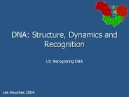 DNA: Structure, Dynamics and Recognition