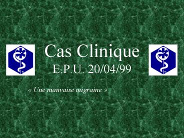 Cas Clinique E'P'U' 200499