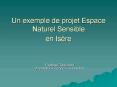 Un exemple de projet Espace Naturel Sensible en Isre PowerPoint PPT Presentation