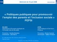 Sminaire du 15 juin 2006
