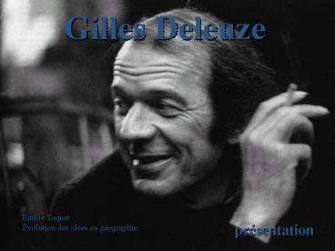 Gilles Deleuze