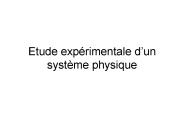 Etude exp