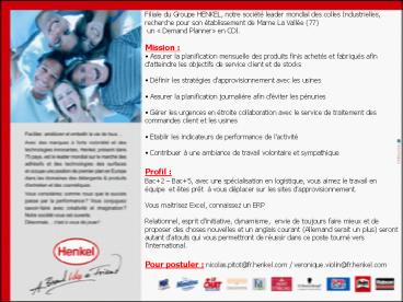 Prsentation PowerPoint