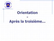 La classe de seconde g