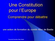 Une Constitution pour lEurope