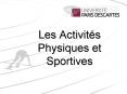 Les Activits Physiques et Sportives PowerPoint PPT Presentation