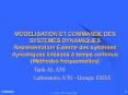 MODELISATION ET COMMANDE DES SYSTEMES DYNAMIQUES Repr PowerPoint PPT Presentation