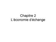 Chapitre 2 Lconomie dchange