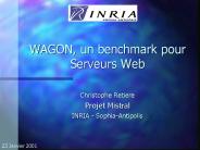 WAGON, un benchmark pour Serveurs Web
