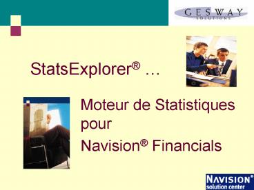Moteur de Statistiques pour