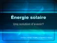 nergie solaire PowerPoint PPT Presentation